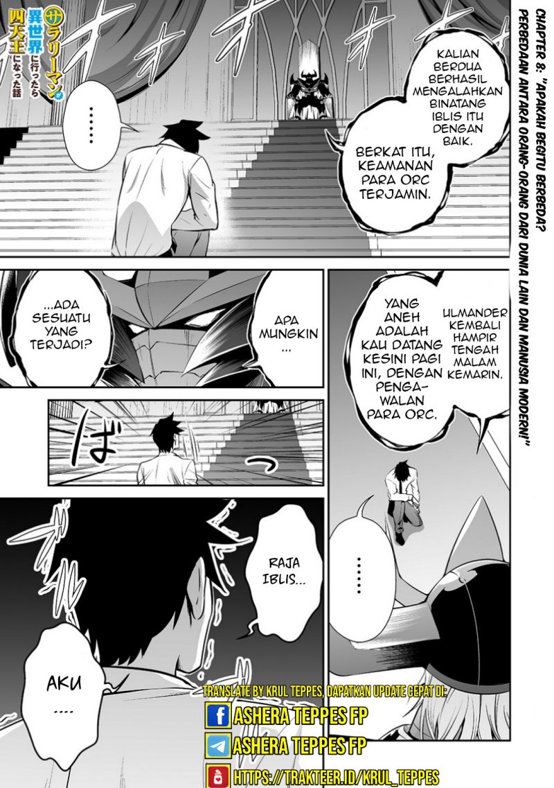 Salaryman Ga Isekai Ni Ittara Shitennou Ni Natta Hanashi